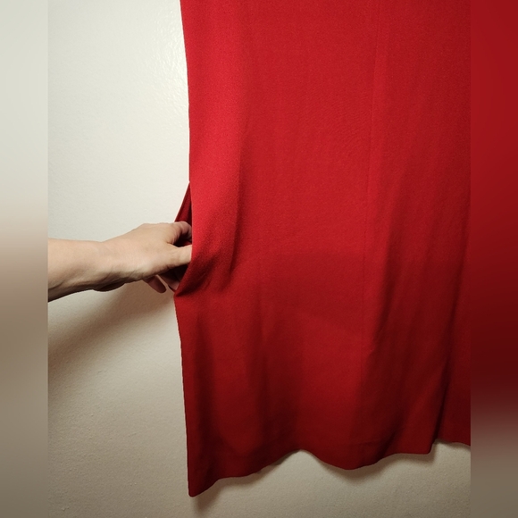 MOSCHINO Cheap & Chic Twist Front Mini Dress - Picture 9 of 14